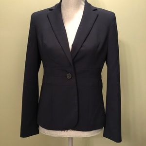 Jones New York navy blazer, size 2P